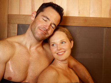 sauna- couple